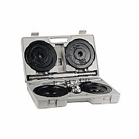 Nakladacie SET činiek v kufríku SEDCO DBS1202 2x10 kg