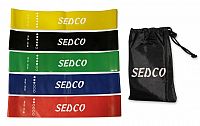 SADA odporových GUM fitnes Sedco SET 5KS ÚROVŇOU