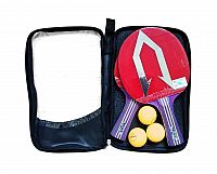 Súprava rakiet s loptičkami na stolný tenis MUK SET