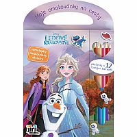 Moje omalovánky na cesty - Ledové království