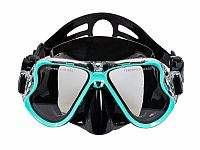 Šnorchlovací set 3 v 1, TYRKYSOVÝ, S/M, plutvy 36-41, maska, šnorchel