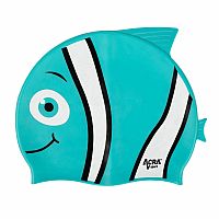 Detská plavecká kúpacia čiapka, NEMO, tyrkysová