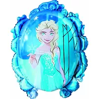 Fóliový balónik obojstranné zrkadlo Ľadové kráľovstvo 70cm