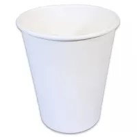 Papírové kelímky bílé 280ml - 50ks