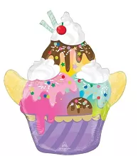 Fóliový balónik Zmrzlinový pohár 66cm