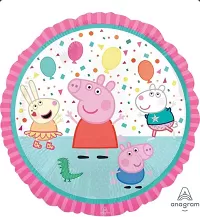Fóliový balónik Prasiatko Pepina oslava 45cm