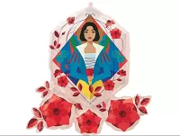 Fóliový balónik Snehulienka 76cm