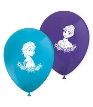 Latexové balóniky Frozen 2 - 8 ks