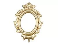 Fóliový balónik zlatý rámček 95 cm