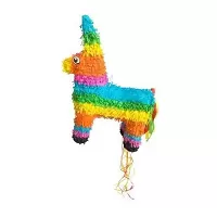 Piňata Duhový koníček 39 x 13 x 55 cm