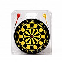 Acra terč na šípky 10" W3021DB, kovový rám, 2 šípky