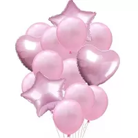 Balónový buket Ružový - 14 ks