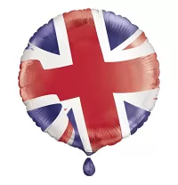 Fóliový balónik Veľká Británia 45cm