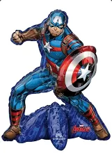 Fóliový stojaci balónik Captain America 55 x 66 cm