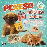 Pexeso v zošite Zvieratká - Mláďatká