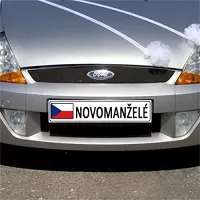 Svadobné ŠPZ - Novomanželia