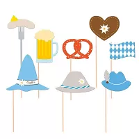 Rekvizity do fotokútku Oktoberfest 10 ks