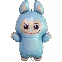 Foliový balonek Labubu modrý 80 cm