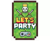 Party pozvánky Game on - 6 ks