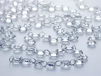 Girlanda kryštály priehľadné 18 mm x 1 m