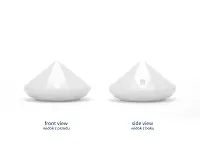 Diamantový stojan na menovky biely - 10 ks