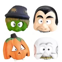 Halloweenska maska pre deti - 1 ks