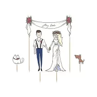 Dekorácia na tortu My Love 23 cm