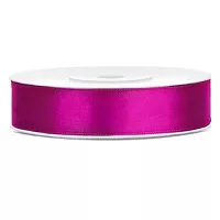 Saténová stuha fuchsia 12 mm x 25 m
