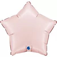 Fóliový balónik hviezda ružová 46 cm