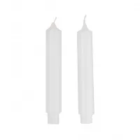 Sviečky do lampiónu bielej 1 ks