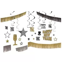 Súprava závesných dekorácií Silvester - jumbo