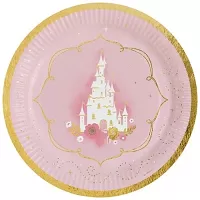 Papierové taniere Na deň princeznou 23 cm