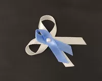 Svadobný výväzok modro-biely