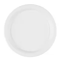 Papierové taniere biele 23 cm - 8 ks