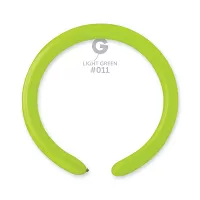 Balónik modelovací #011 svetlo zelený (100ks/bal)