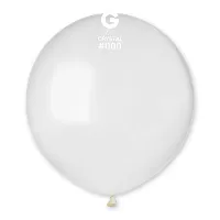 Balónik 48cm/19" #000 priehľadný 25 ks