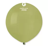 Balónik 48cm/19" #098 olivový 50 ks