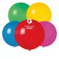 Balónik 80cm/31" #080 farebný mix 25 ks