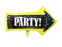 Fóliový balónik šípka na párty 82x50 cm