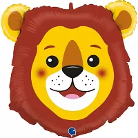 Fóliový balónik - hlava leva 74 cm