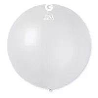 Balónik 80cm/31" #029 metal biela 25 ks