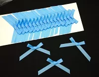 Svatební mašlička světle modrá 20 ks