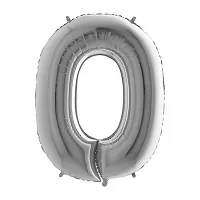 Číslo fólie - strieborné 0 102 cm