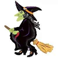 Fóliový balónik Čarodejnica 104cm