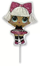 Fóliový balónik MINI LOL DIVA 35cm