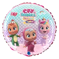 Fóliový balónik - Cry Babies kruh 46cm