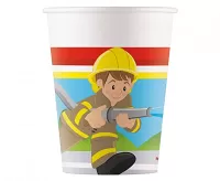 Papierové kelímky Hasič 8 ks