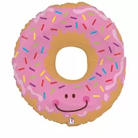 Fóliový balónik Donut s úsmevom 76cm