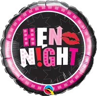 Fóliový balónik Kruh Dámska Jazda 46cm