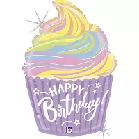 Fóliový balónik HB Pastel Cupcake 69cm